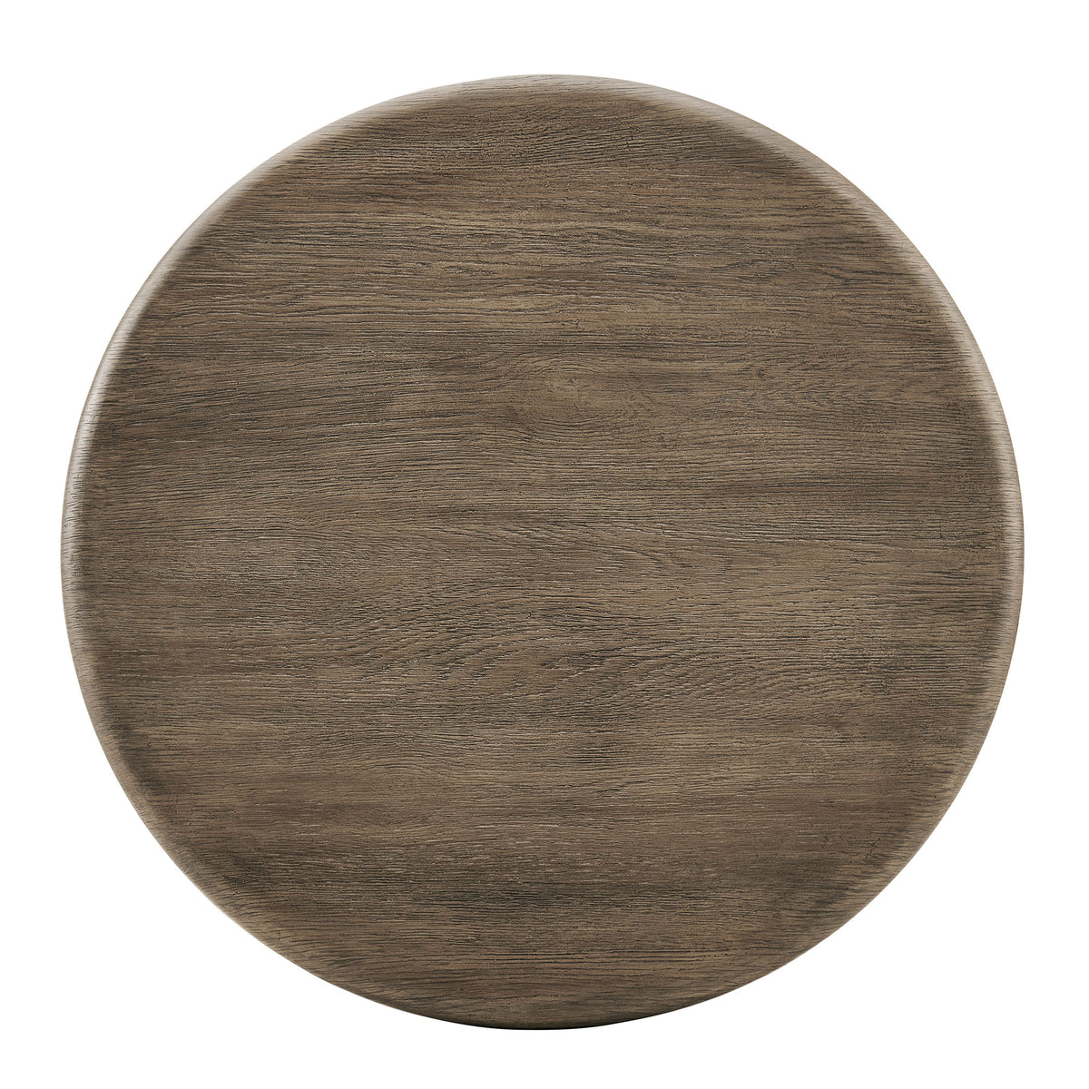Tori Weathered Walnut 31 Inch Round Indoor and Outdoor Patio Coffee Table - Ornate Home