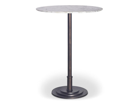 Tori White Marble Outdoor Bar Table - Ornate Home