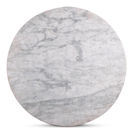 Tori White Marble Outdoor Bar Table - Ornate Home