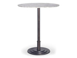 Tori White Marble Outdoor Counter Table - Ornate Home