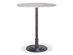 Tori White Marble Outdoor Counter Table - Ornate Home
