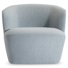 Torie Light Blue Outdoor Swivel Chair - Ornate Home