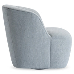 Torie Light Blue Outdoor Swivel Chair - Ornate Home