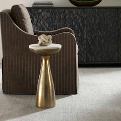 Torin Brass Marble & Drink Table - Ornate Home