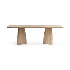 Torino Sandstone Greige 90" Rectangular Dining Table