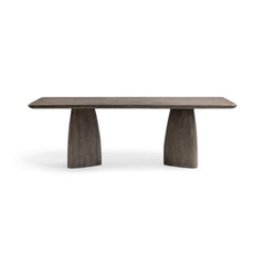 Torino Smoked Ash 90" Rectangular Dining Table