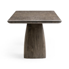 Torino Smoked Ash 90" Rectangular Dining Table