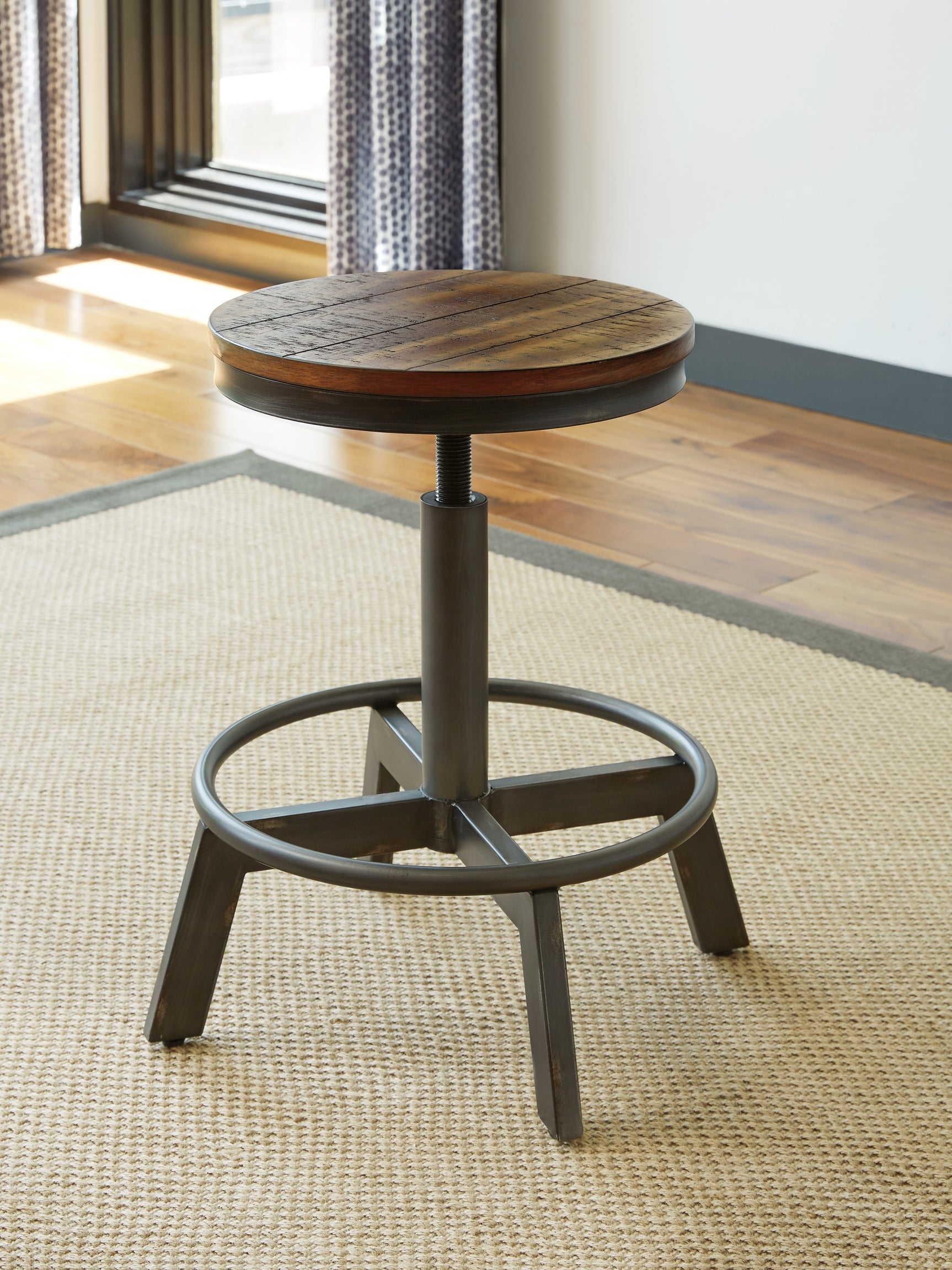 Torjin Brown/Gray Counter Height Dining Table and 2 Barstools (Online Special Price) - Ornate Home