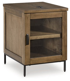 Torlanta Brown Chairside End Table - Ornate Home