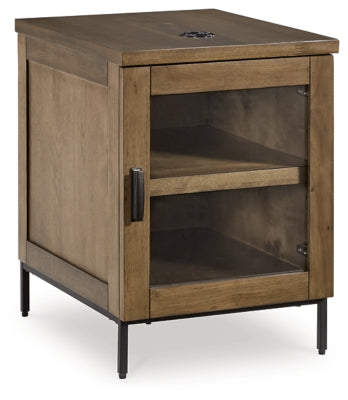 Torlanta Brown Chairside End Table - Ornate Home