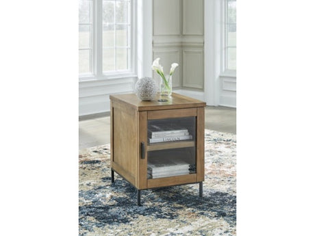 Torlanta Brown Chairside End Table - Ornate Home