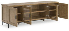 Torlanta Brown Extra Large TV Stand - Ornate Home