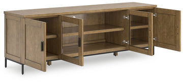 Torlanta Brown Extra Large TV Stand - Ornate Home