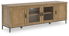 Torlanta Brown Extra Large TV Stand - Ornate Home