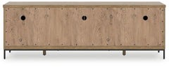 Torlanta Brown Extra Large TV Stand - Ornate Home