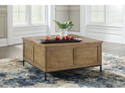 Torlanta Brown Lift-Top Coffee Table - Ornate Home