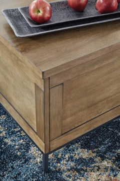 Torlanta Brown Lift-Top Coffee Table - Ornate Home