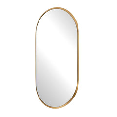 Torrado Brass Oval Mirror - Ornate Home