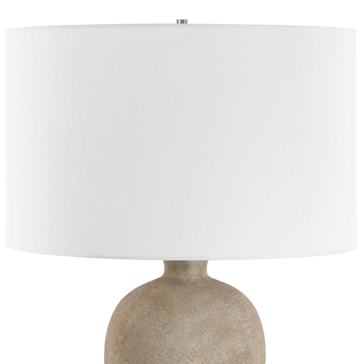 Torres Brown Textured Ceramic Table Lamp - Ornate Home