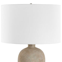 Torres Brown Textured Ceramic Table Lamp - Ornate Home