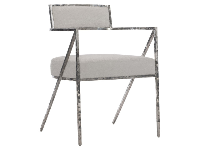 Torres Light Grey Fabric Arm Chair - Ornate Home