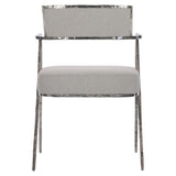 Torres Light Grey Fabric Arm Chair - Ornate Home