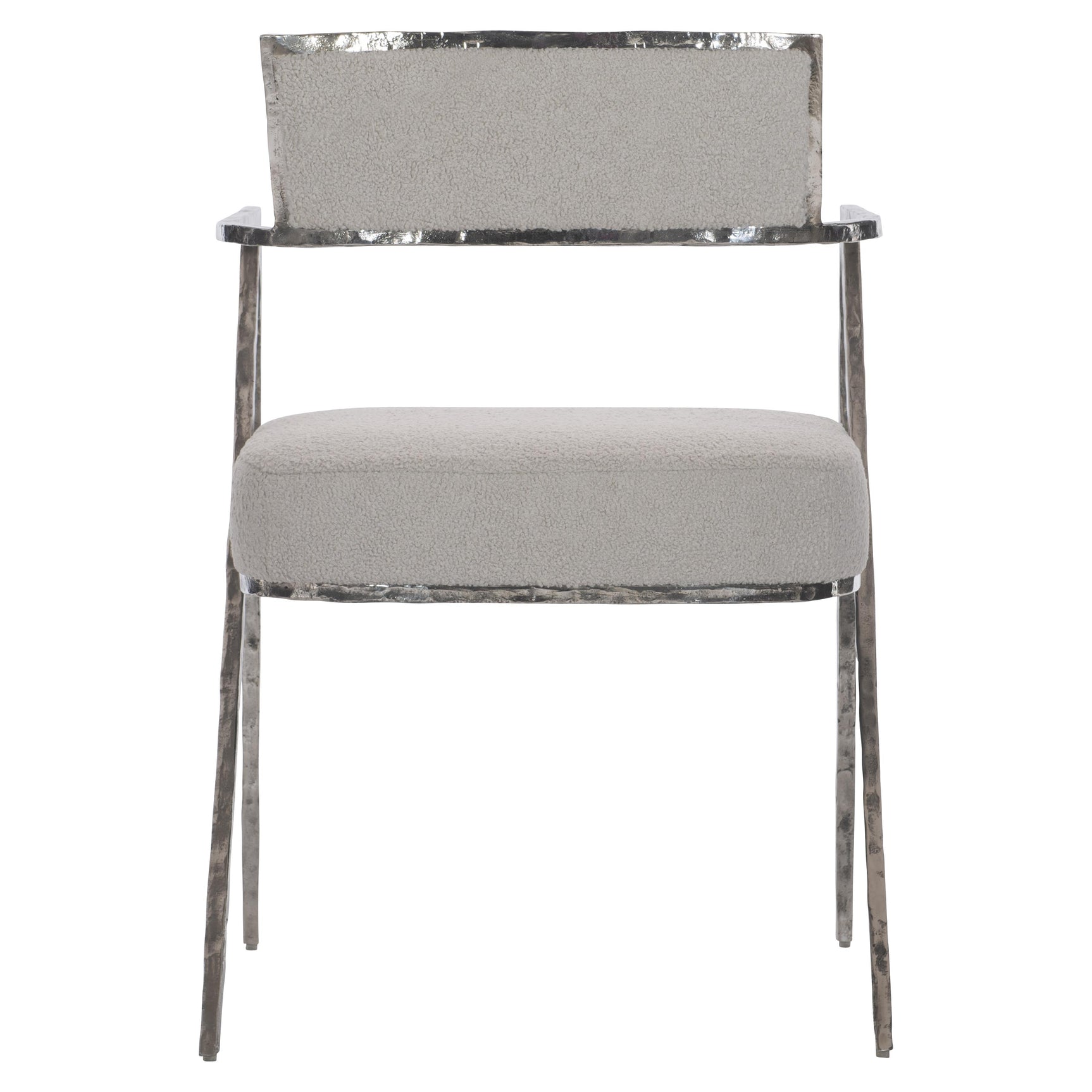 Torres Light Grey Fabric Arm Chair - Ornate Home