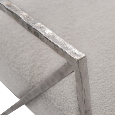 Torres Light Grey Fabric Arm Chair - Ornate Home