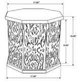 Torres Natural Side Table - Ornate Home