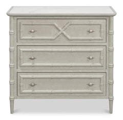 Tortola White Chest - Ornate Home