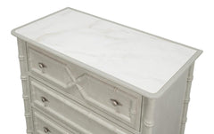 Tortola White Chest - Ornate Home