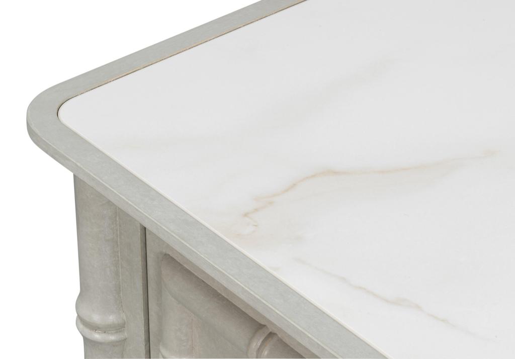 Tortola White Chest - Ornate Home