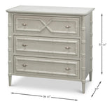 Tortola White Chest - Ornate Home