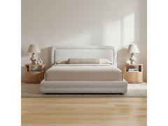 Tory Pebble King Bed - Ornate Home