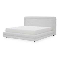 Tory Pebble Queen Bed - Ornate Home