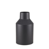 Tosca Matte Black Small Metal Vase - Ornate Home