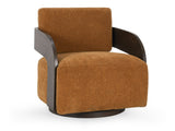 Toscana Amber Swivel Accent Chair - Ornate Home