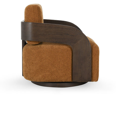 Toscana Amber Swivel Accent Chair - Ornate Home