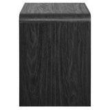 Toscana Black 2-Drawer Nightstand - Ornate Home