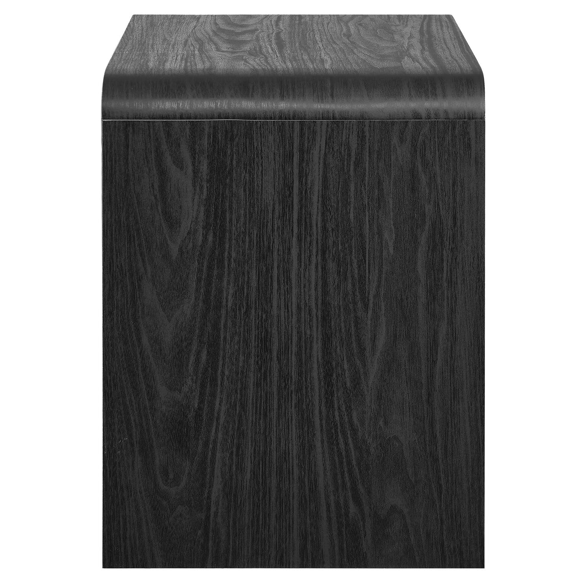 Toscana Black 2-Drawer Nightstand - Ornate Home