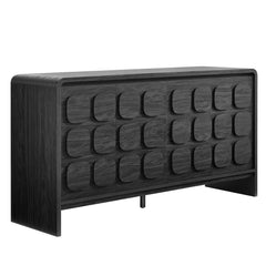 Toscana Black 61" Sideboard - Ornate Home