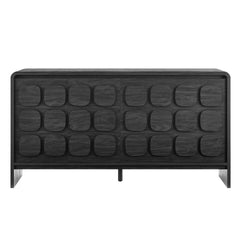Toscana Black 61" Sideboard - Ornate Home