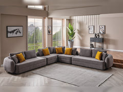 Toscana Grey Modular Sectional Sofa - Ornate Home