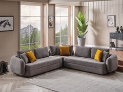Toscana Grey Modular Sectional Sofa - Ornate Home