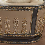 Toscana Luxe Beige Loveseat / HD-9011 - Ornate Home