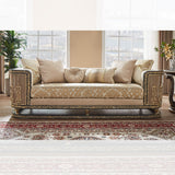 Toscana Luxe Beige 3-Pc Living Room Set / HD-9011-SET3 - Ornate Home