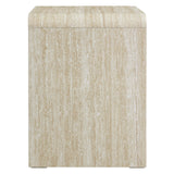 Toscana Travertine 1-Drawer Nightstand - Ornate Home