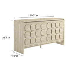 Toscana Travertine 61" Sideboard - Ornate Home