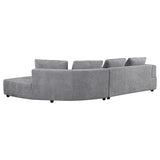 Toscano Grey Sectional Sofa - Ornate Home