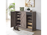 Toski Rustic Gray Oak Cabinet - Ornate Home